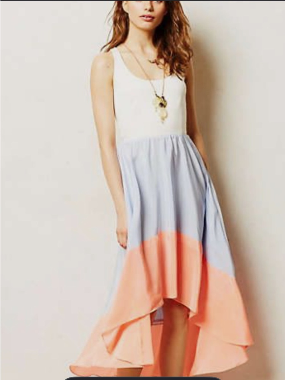 Anthropologie (Hutch) High-Low Midi Dress